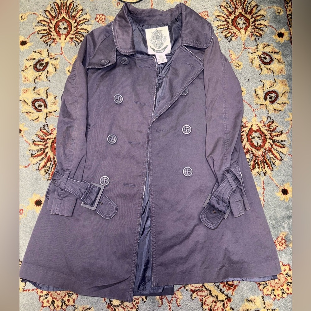 Vintage BB Dakota Women’s purple trench coat